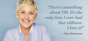 Ellen DeGeneres meditation