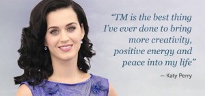 Katy Perry meditation